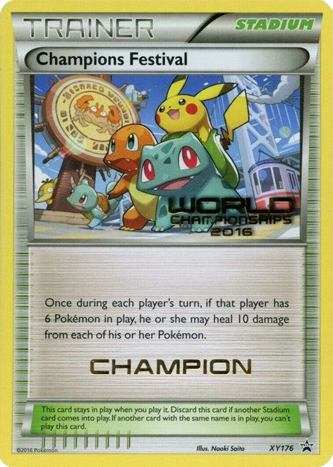 Champions Festival (XY176) (2016 Champion) [XY: Black Star Promos] | Golgari Games