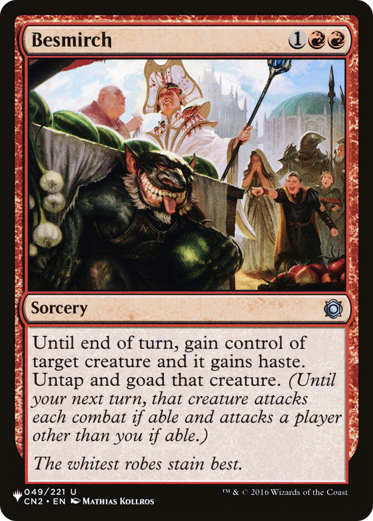 Besmirch [The List] | Local Legends
