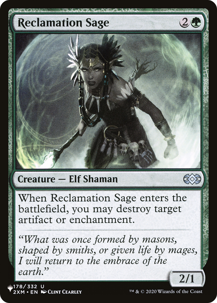 Reclamation Sage (2XM) [The List] | Local Legends