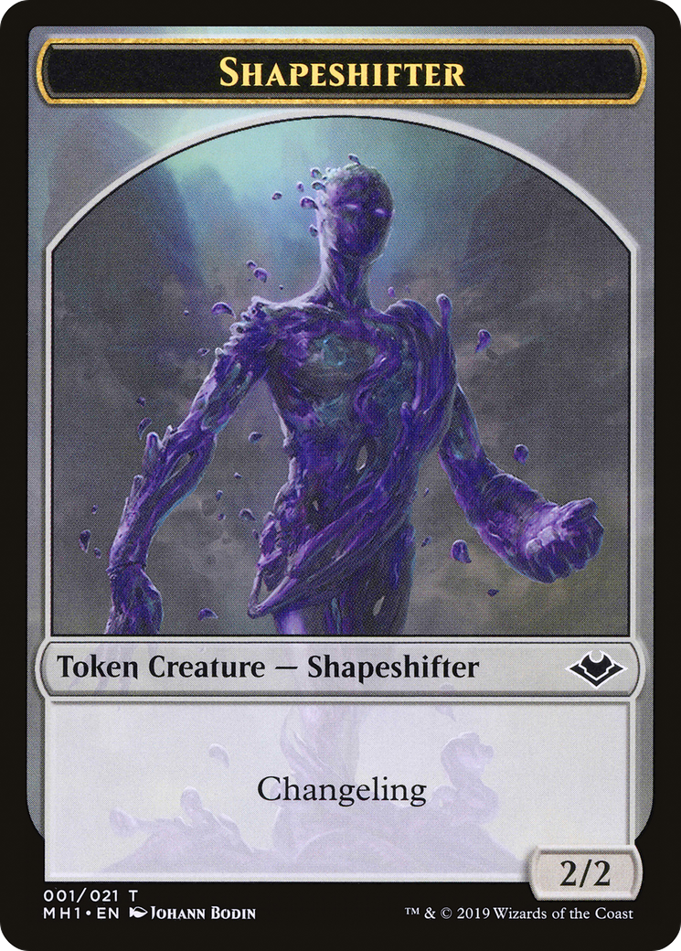 Shapeshifter // Spider Double-Sided Token [Modern Horizons Tokens] | Golgari Games