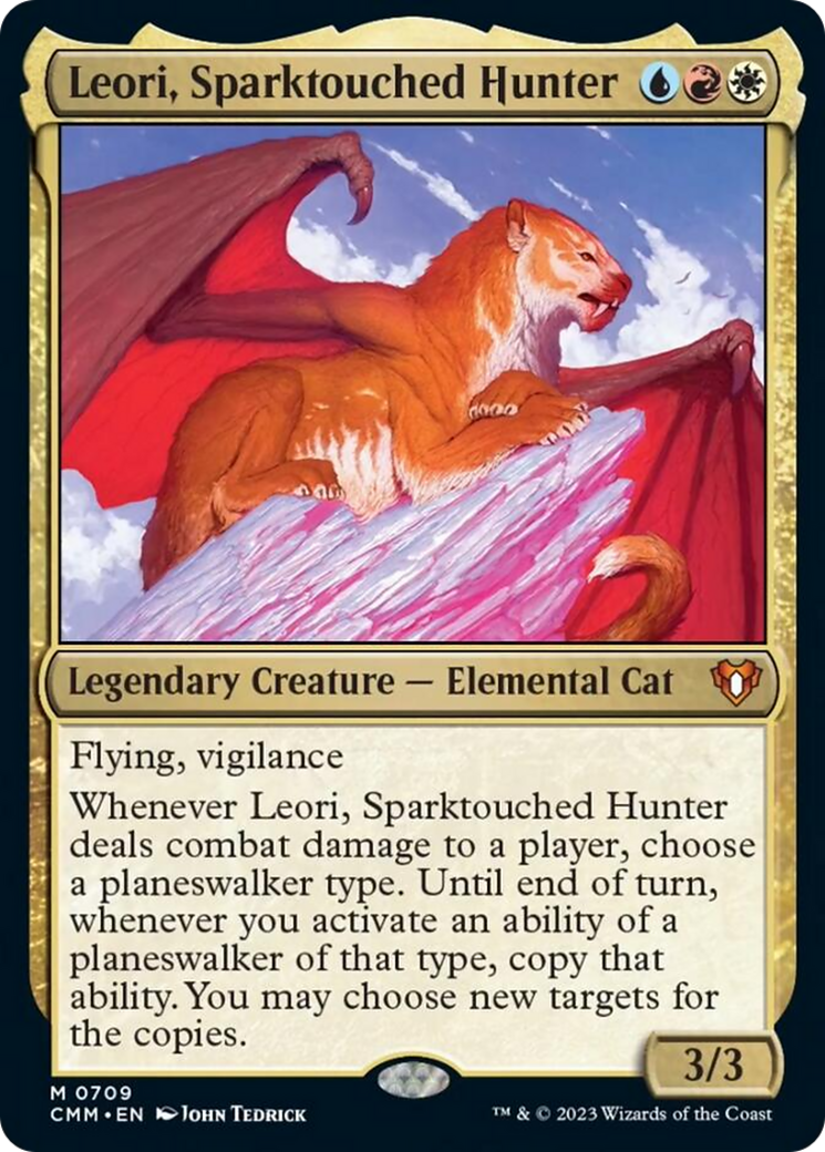 Leori, Sparktouched Hunter [Commander Masters] | Golgari Games