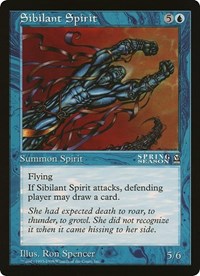 Sibilant Spirit (Oversized) [Oversize Cards] | Local Legends