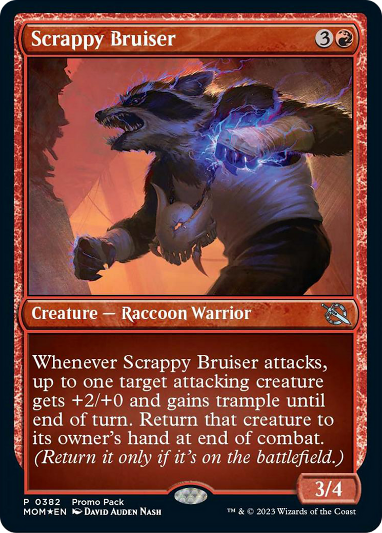 Scrappy Bruiser (Promo Pack) [March of the Machine Promos] | Local Legends