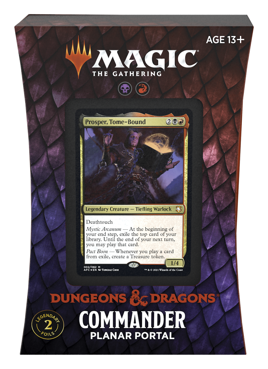 Dungeons & Dragons: Adventures in the Forgotten Realms - Commander Deck (Planar Portal) | Local Legends