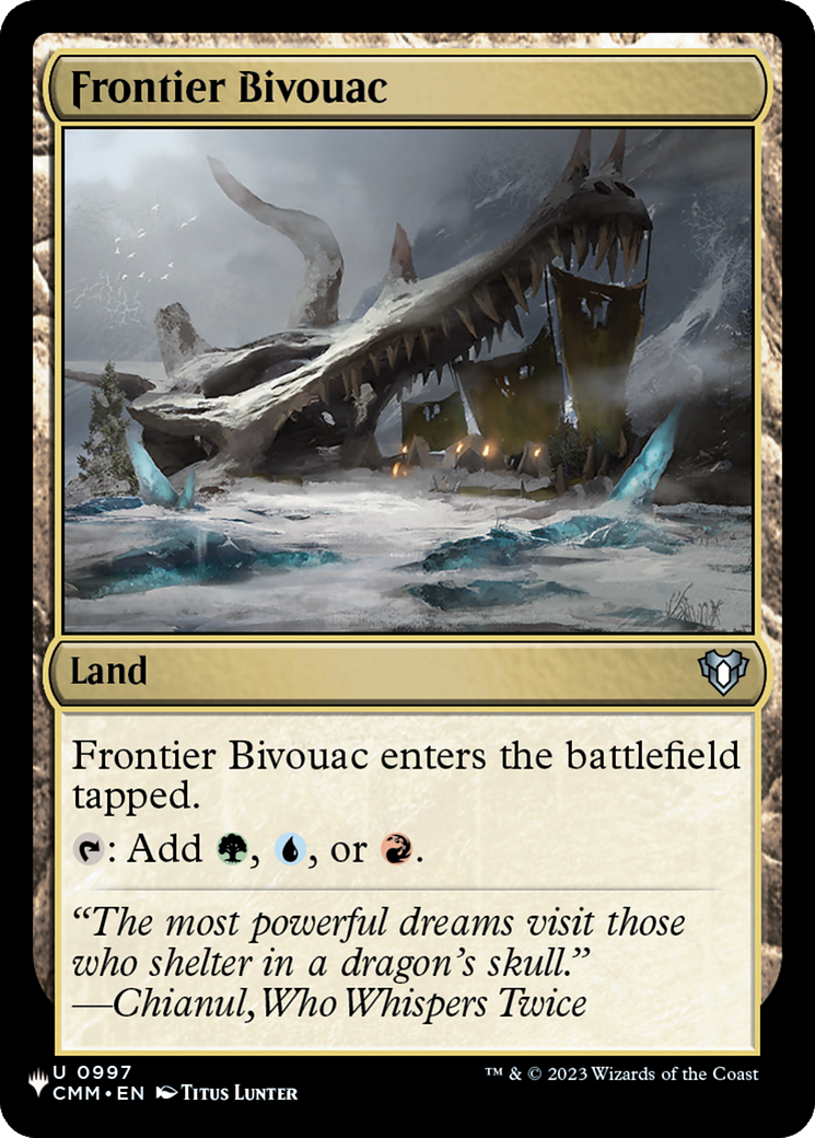 Frontier Bivouac (CMM) [The List] | Local Legends