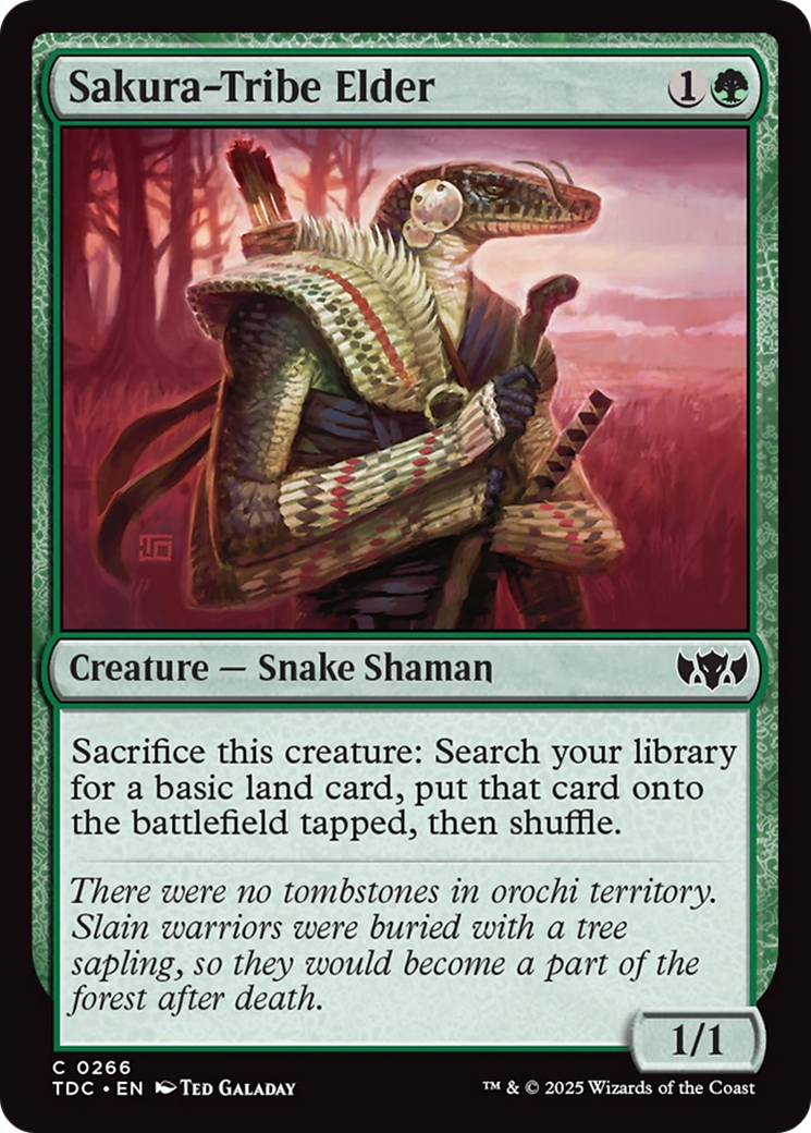 Sakura-Tribe Elder [Tarkir: Dragonstorm Commander] | Local Legends