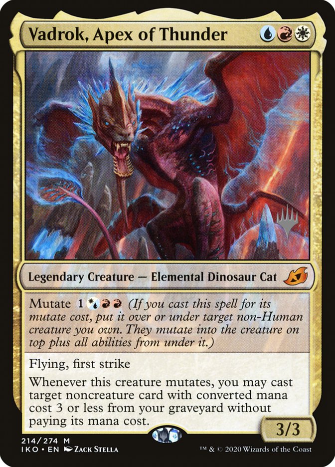 Vadrok, Apex of Thunder (Promo Pack) [Ikoria: Lair of Behemoths Promos] | Local Legends