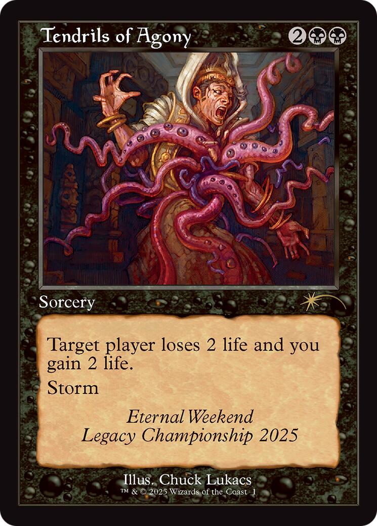 Tendrils of Agony (Retro Frame) (Eternal Weekend 2025 Promo) [Eternal Weekend] | Local Legends