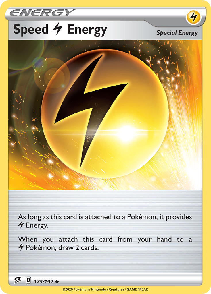 Speed Lightning Energy (173/192) [Sword & Shield: Rebel Clash] | Golgari Games