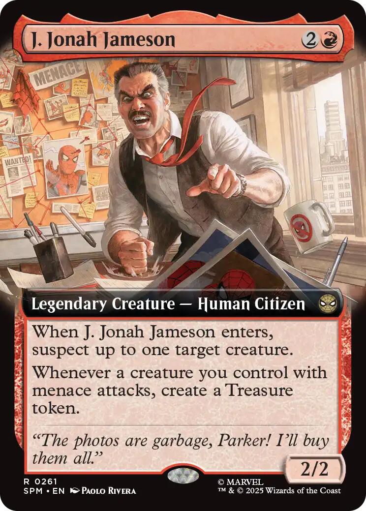 J. Jonah Jameson (Extended Art) | Local Legends