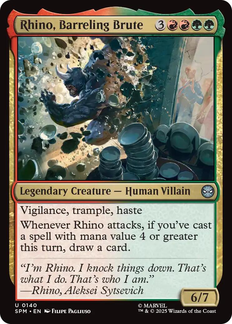 Rhino, Barreling Brute | Local Legends