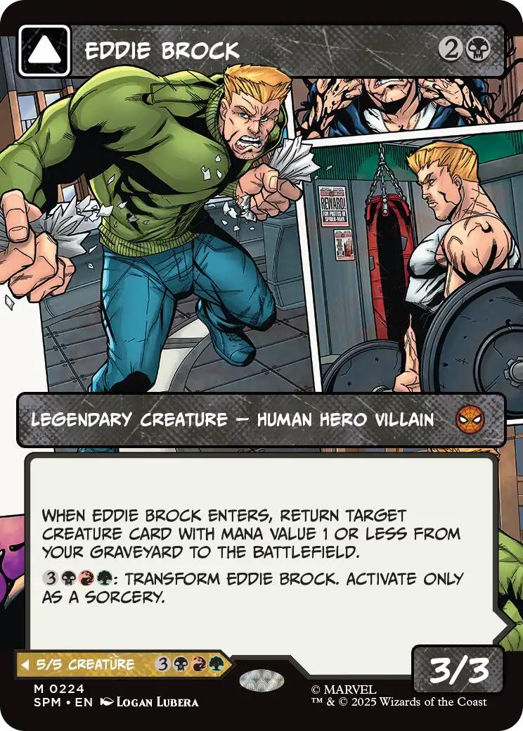 Eddie Brock (0224) (Borderless) [Marvel's Spider-Man] | Local Legends