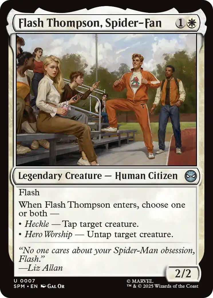 Flash Thompson, Spider-Fan | Local Legends