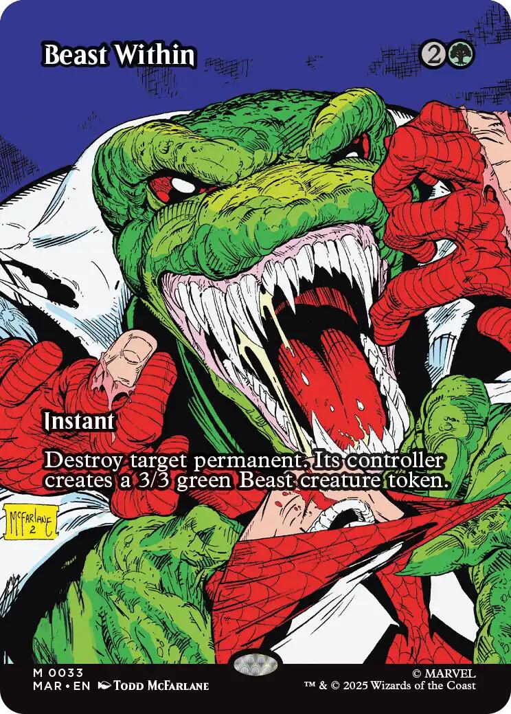 Beast Within (Borderless) [Marvel Universe: Eternal-Legal] | Local Legends