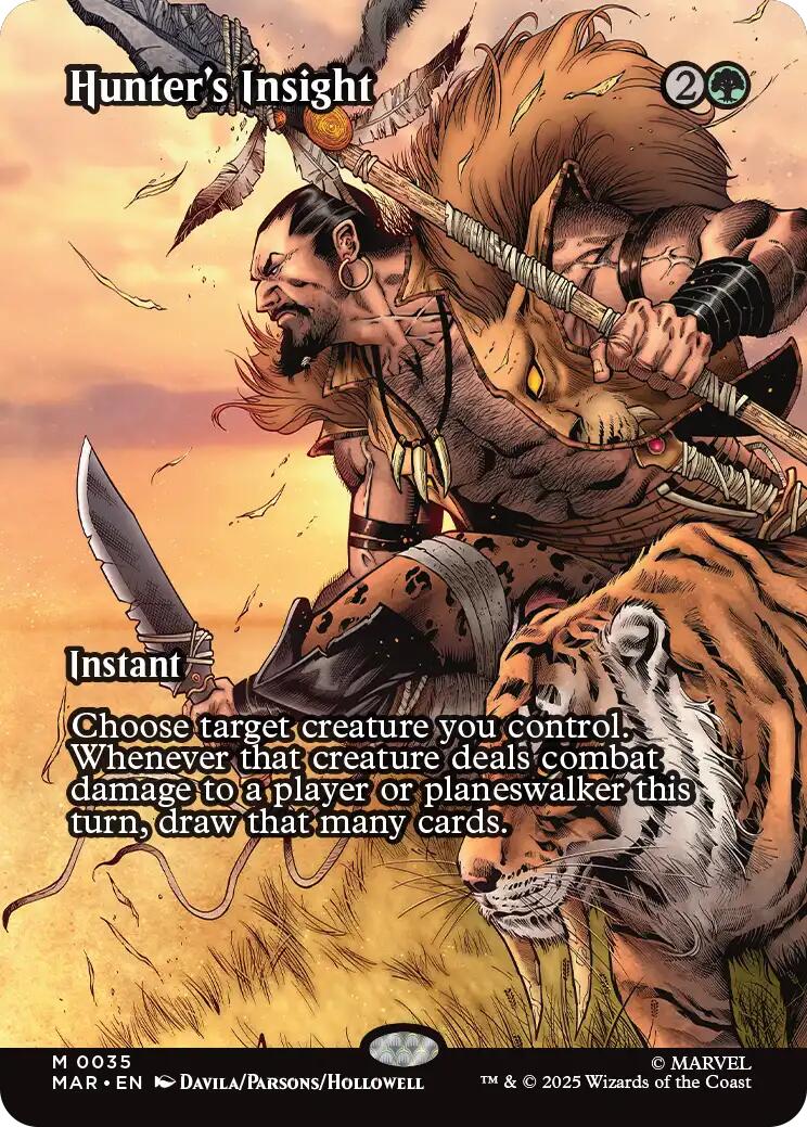 Hunter's Insight (Borderless) [Marvel Universe: Eternal-Legal] | Local Legends