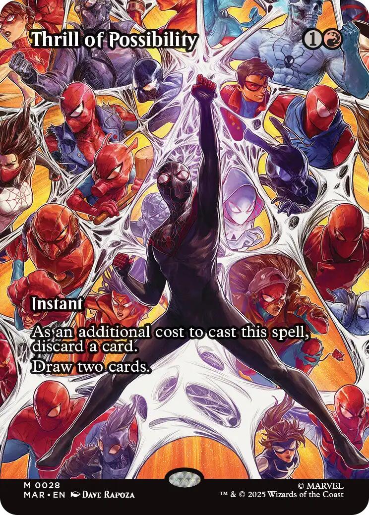 Thrill of Possibility (Borderless) [Marvel Universe: Eternal-Legal] | Local Legends