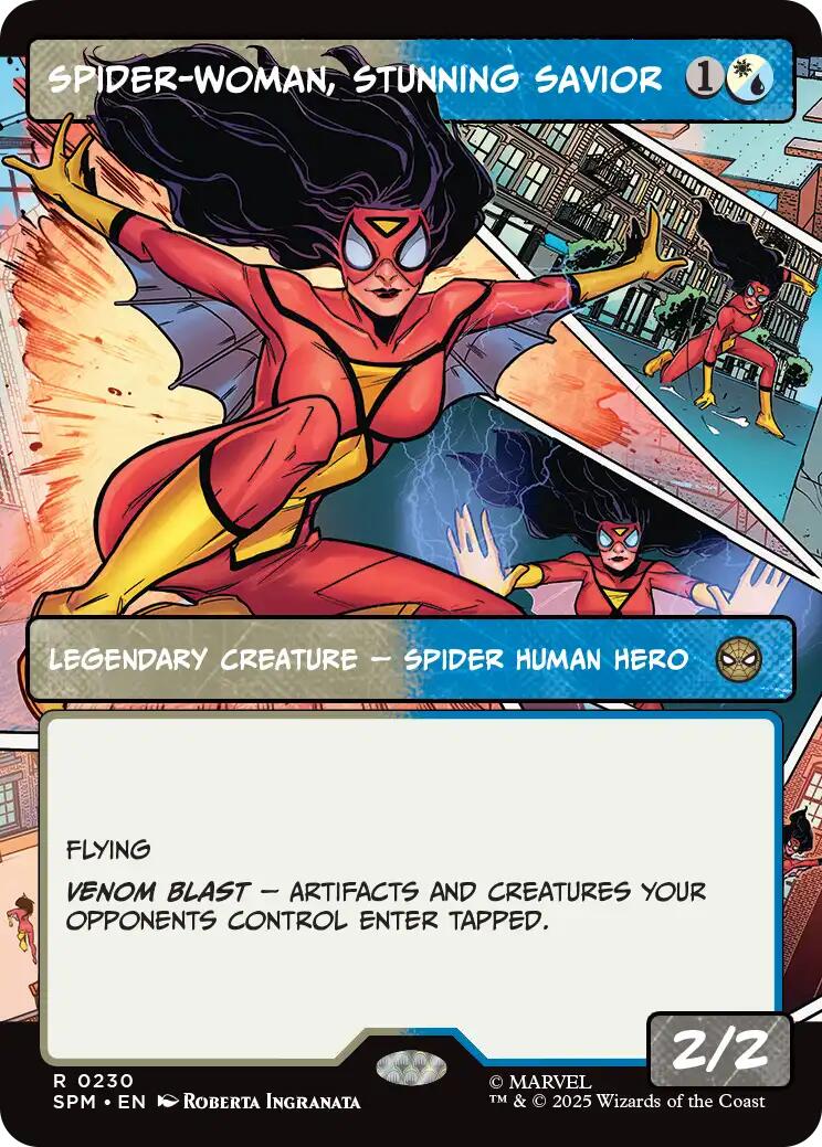 Spider-Woman, Stunning Savior (Borderless) [Marvel's Spider-Man] | Local Legends