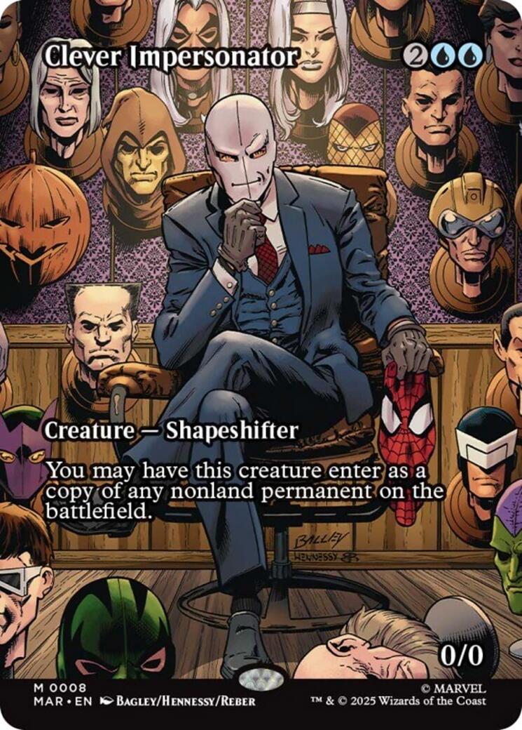 Clever Impersonator (Borderless) [Marvel Universe: Eternal-Legal] | Local Legends