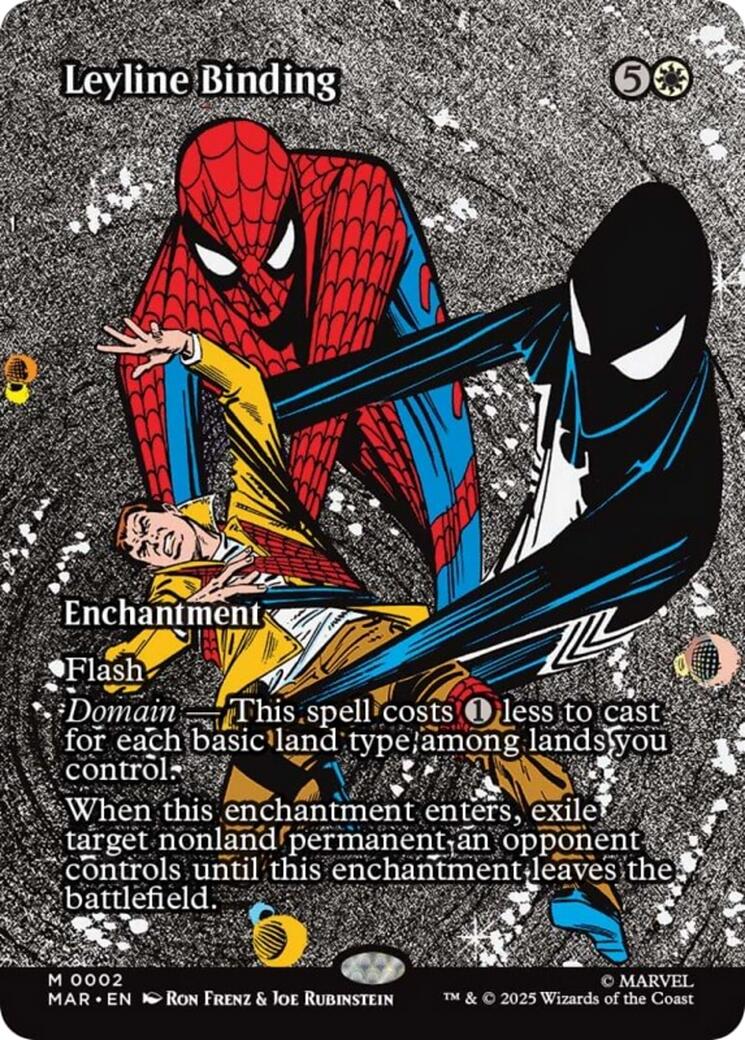 Leyline Binding (Borderless) [Marvel Universe: Eternal-Legal] | Local Legends