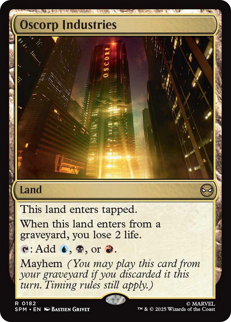 Oscorp Industries | Local Legends