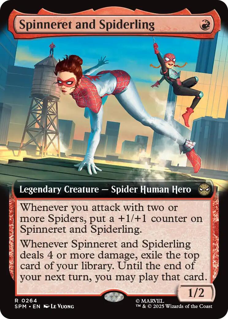 Spinneret and Spiderling (Extended Art) | Local Legends