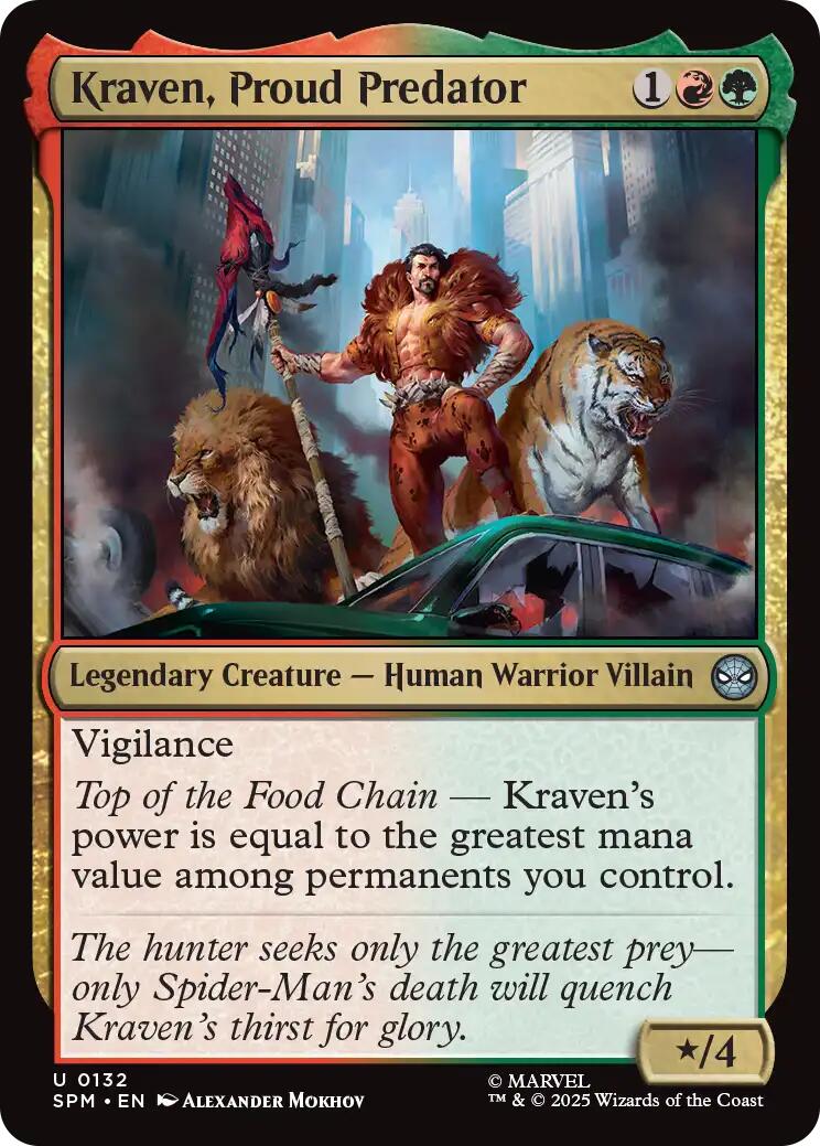 Kraven, Proud Predator | Local Legends