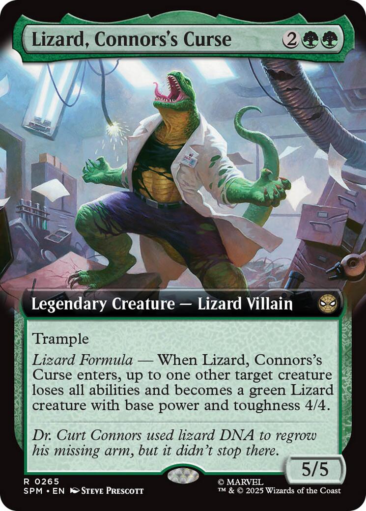 Lizard, Connors's Curse (Extended Art) | Local Legends