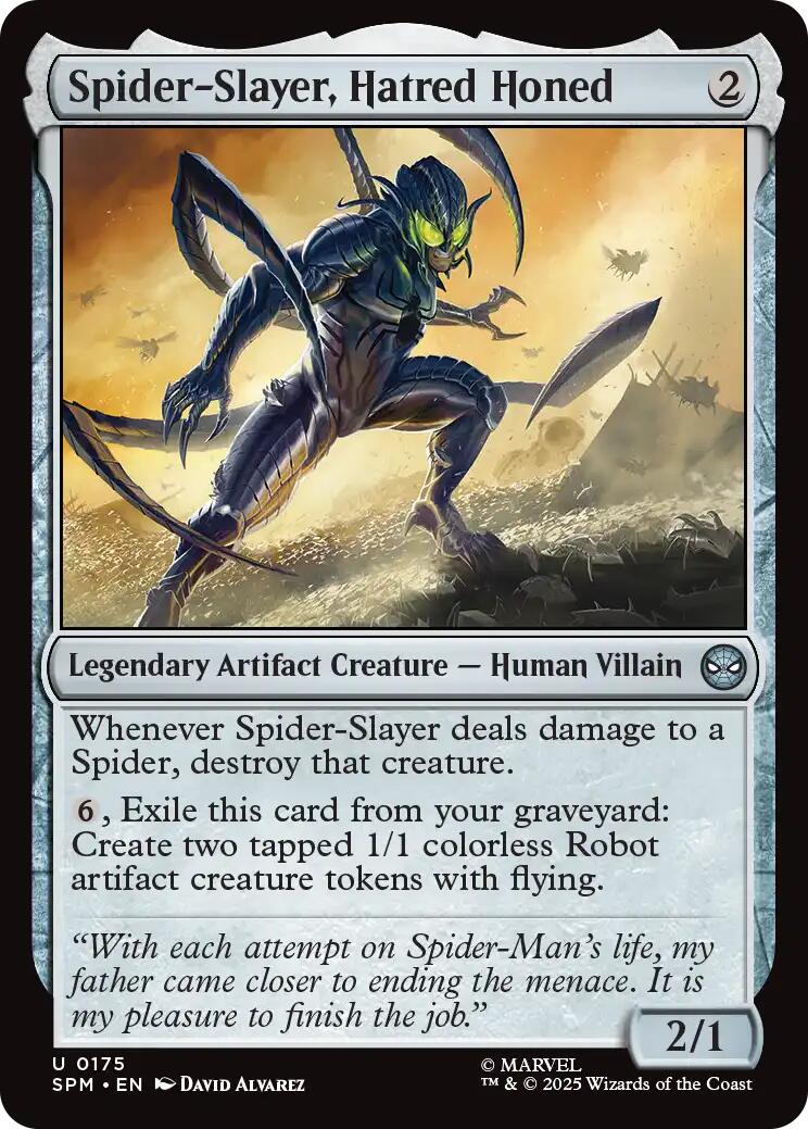 Spider-Slayer, Hatred Honed | Local Legends