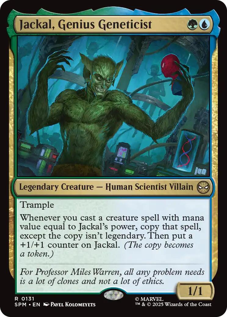 Jackal, Genius Geneticist | Local Legends