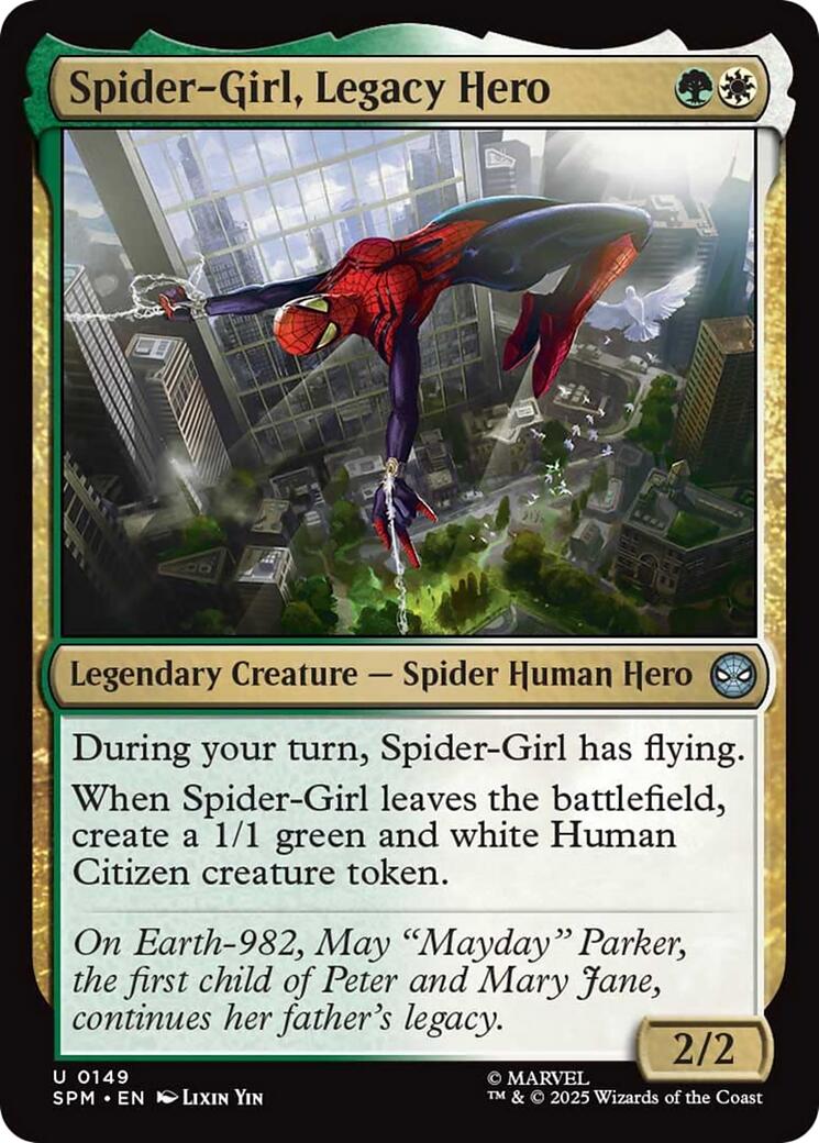 Spider-Girl, Legacy Hero | Local Legends