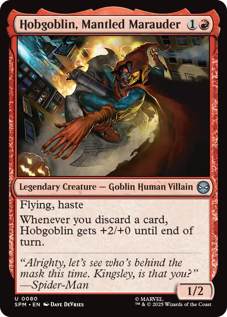 Hobgoblin, Mantled Marauder | Local Legends