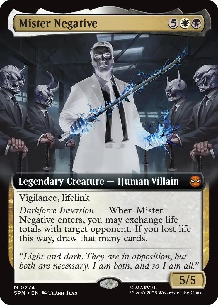 Mister Negative (Extended Art) | Local Legends