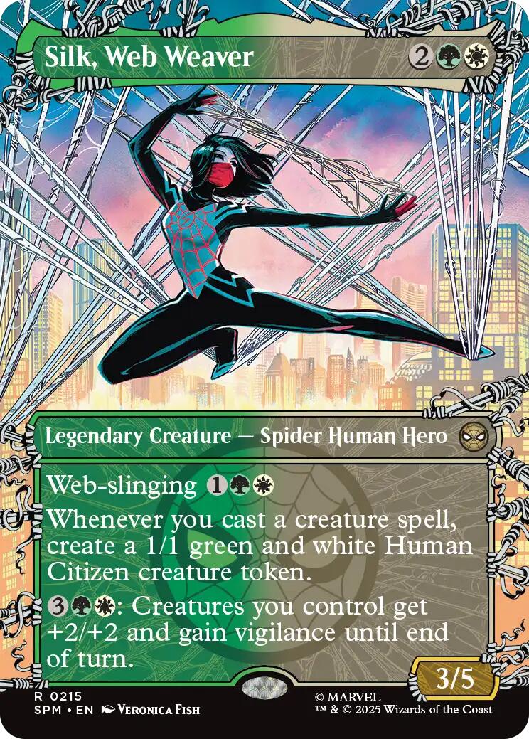 Silk, Web Weaver (Borderless) | Local Legends