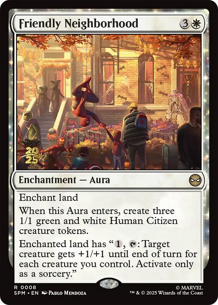 Friendly Neighborhood [Marvel's Spider-Man Prerelease Promos] | Local Legends
