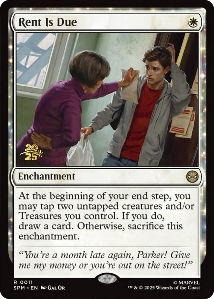 Rent Is Due [Marvel's Spider-Man Prerelease Promos] | Local Legends