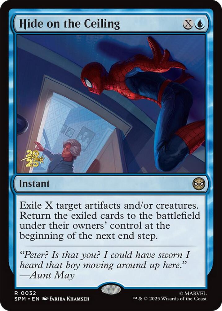 Hide on the Ceiling [Marvel's Spider-Man Prerelease Promos] | Local Legends