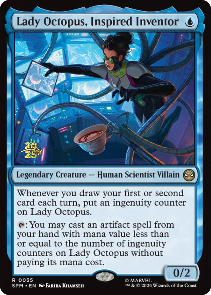 Lady Octopus, Inspired Inventor [Marvel's Spider-Man Prerelease Promos] | Local Legends