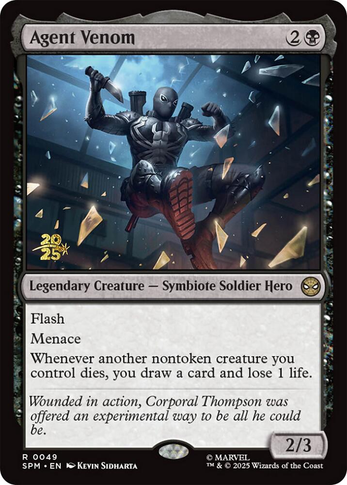 Agent Venom [Marvel's Spider-Man Prerelease Promos] | Local Legends