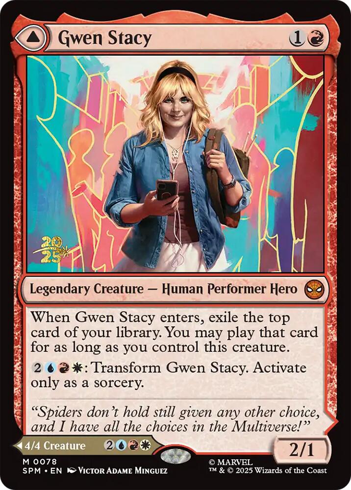 Gwen Stacy // Ghost-Spider [Marvel's Spider-Man Prerelease Promos] | Local Legends