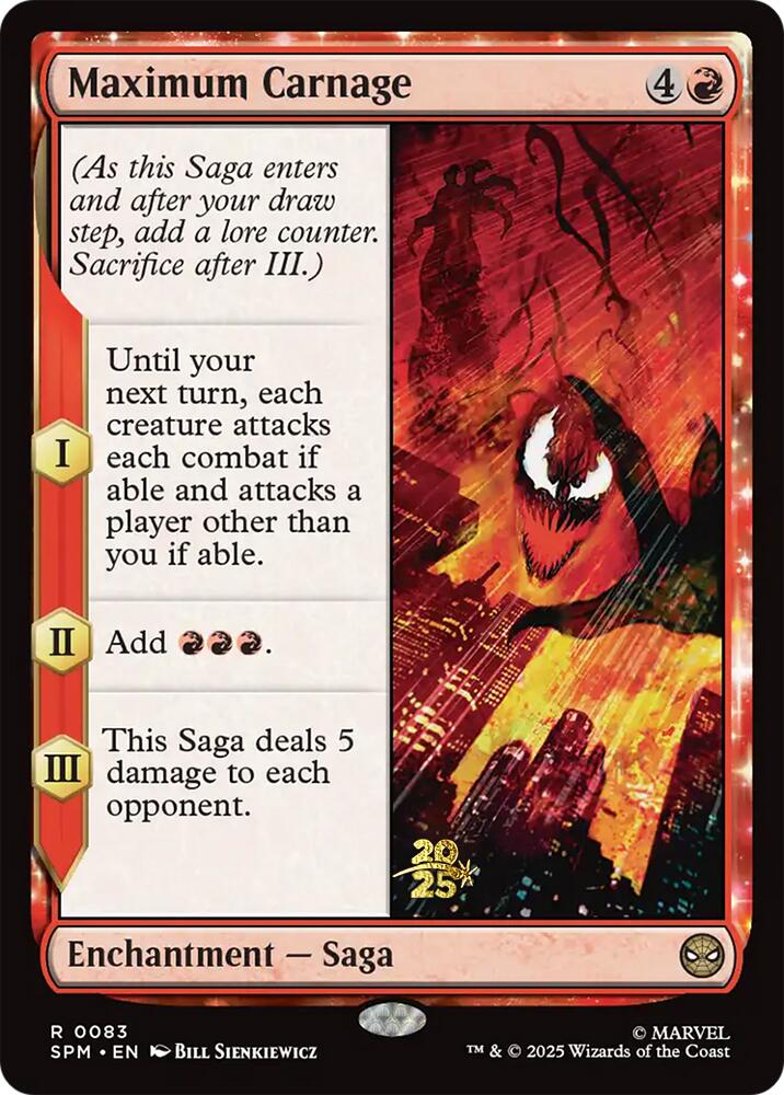 Maximum Carnage [Marvel's Spider-Man Prerelease Promos] | Local Legends
