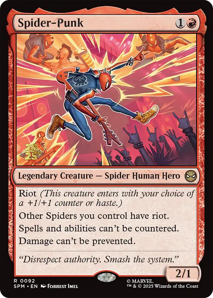 Spider-Punk [Marvel's Spider-Man Prerelease Promos] | Local Legends