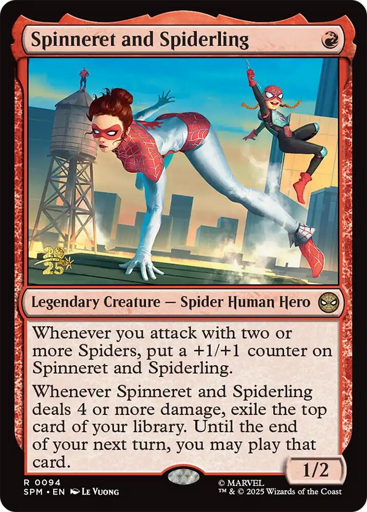 Spinneret and Spiderling [Marvel's Spider-Man Prerelease Promos] | Local Legends