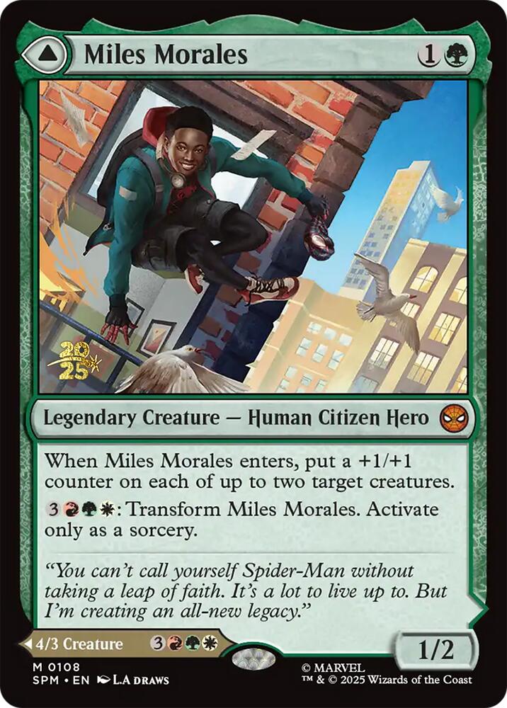 Miles Morales // Ultimate Spider-Man [Marvel's Spider-Man Prerelease Promos] | Local Legends