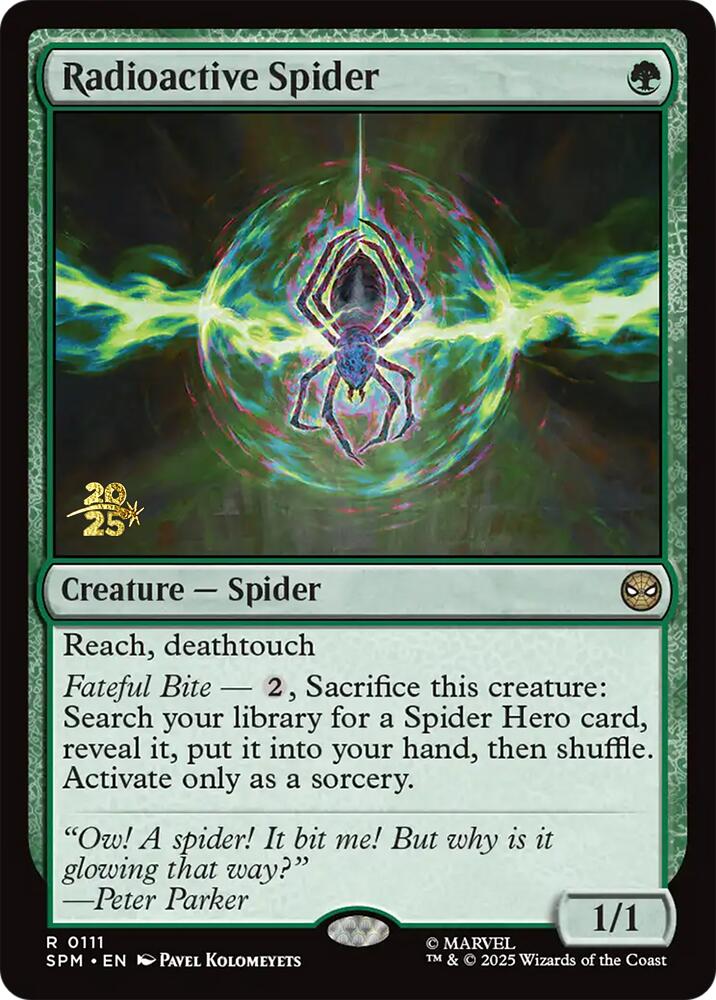 Radioactive Spider [Marvel's Spider-Man Prerelease Promos] | Local Legends