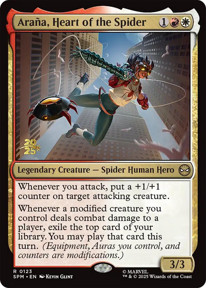 Arana, Heart of the Spider [Marvel's Spider-Man Prerelease Promos] | Local Legends