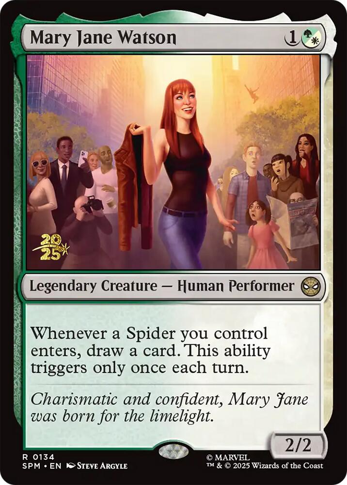 Mary Jane Watson [Marvel's Spider-Man Prerelease Promos] | Local Legends