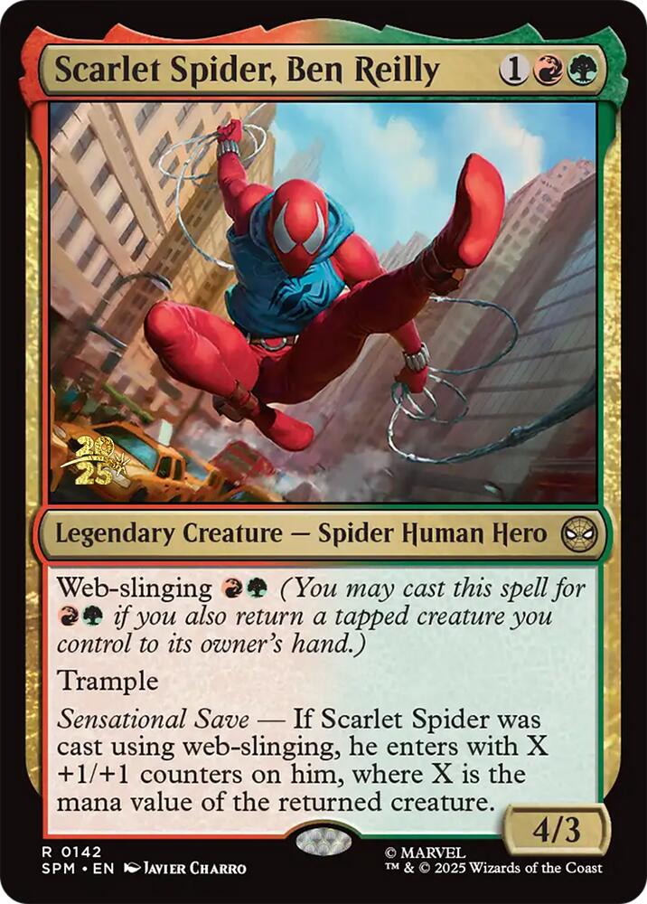 Scarlet Spider, Ben Reilly [Marvel's Spider-Man Prerelease Promos] | Local Legends