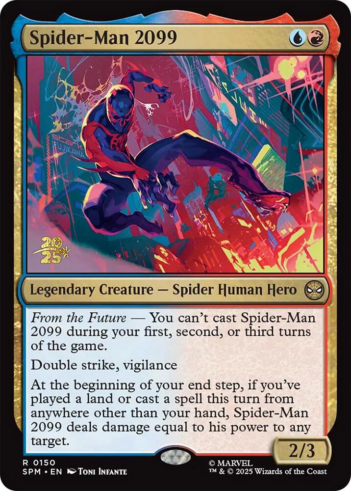 Spider-Man 2099 [Marvel's Spider-Man Prerelease Promos] | Local Legends