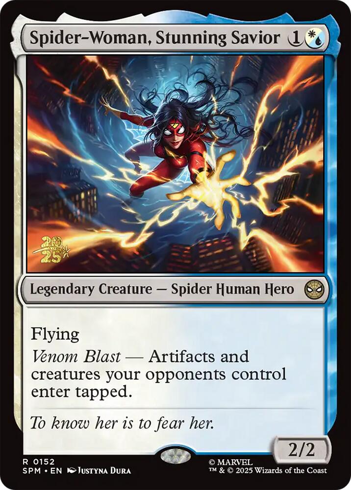 Spider-Woman, Stunning Savior [Marvel's Spider-Man Prerelease Promos] | Local Legends