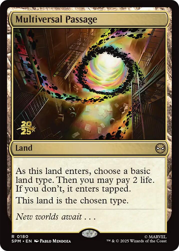 Multiversal Passage [Marvel's Spider-Man Prerelease Promos] | Local Legends